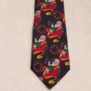 Christian Dior Monsieur Christmas Silk Tie